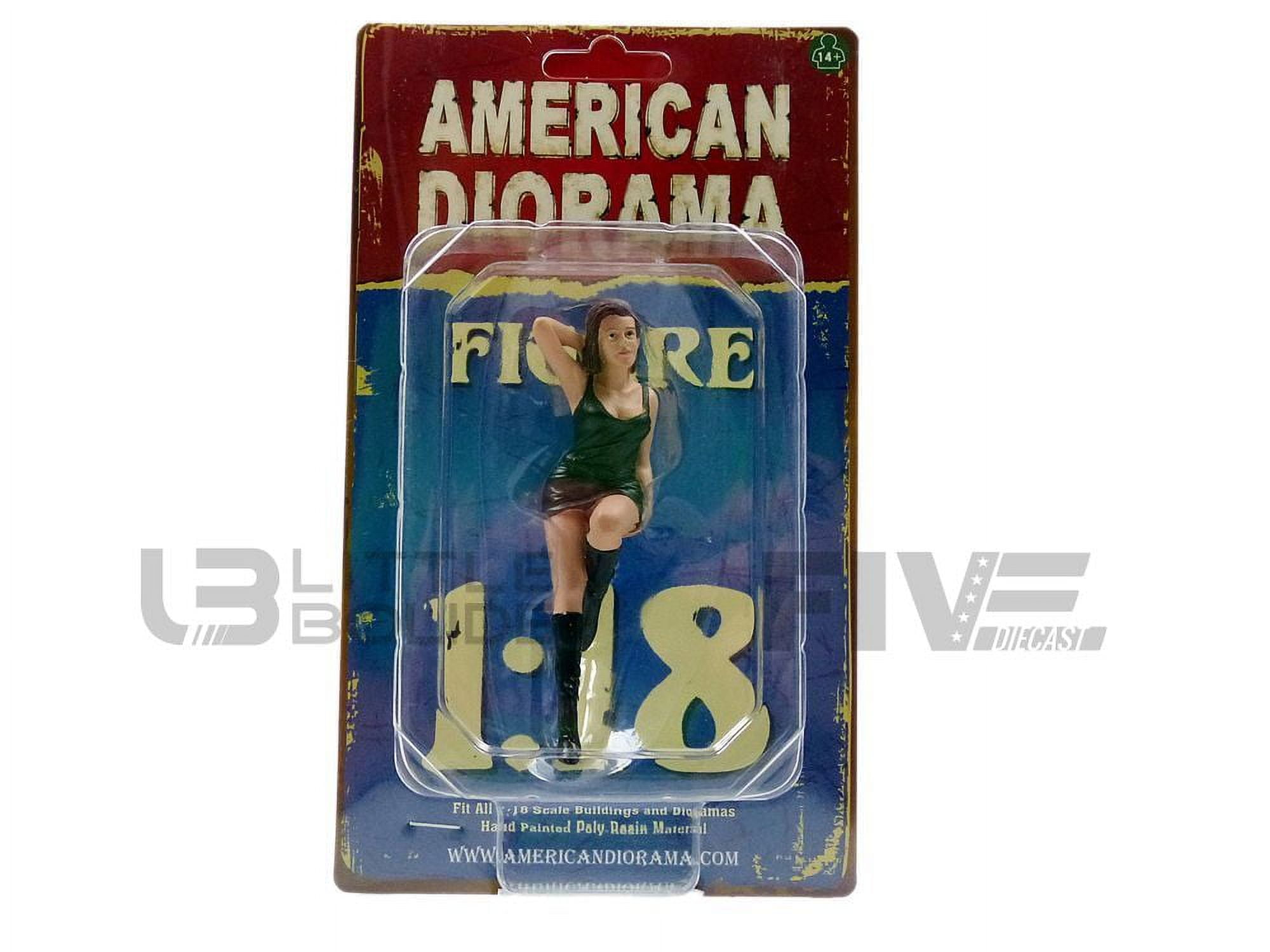 Picture of American Diorama AD77451 1970 Style Figure I for 1 isto 18 Scale Models