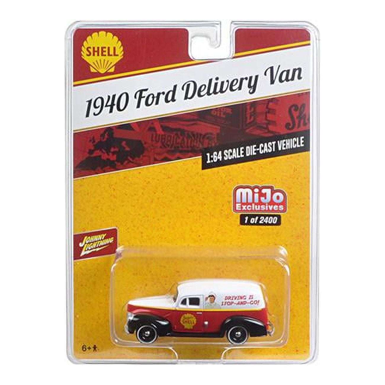 JLCP7016 1940 Ford Delivery Van Shell 1 by 64 Diecast Model Car -  JOHNNY LIGHTNING