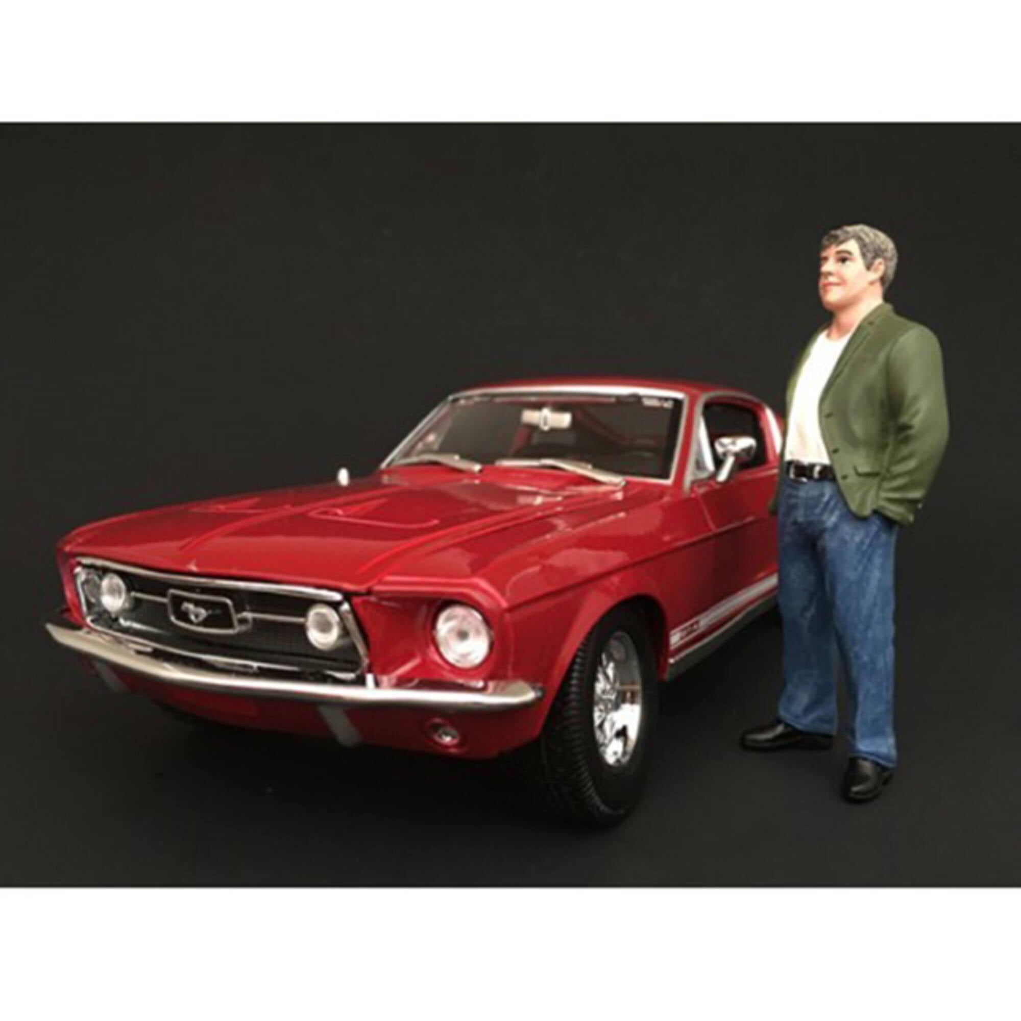 Picture of American Diorama 77507 70s Style Figure VII for 1 isto 24 Model Car