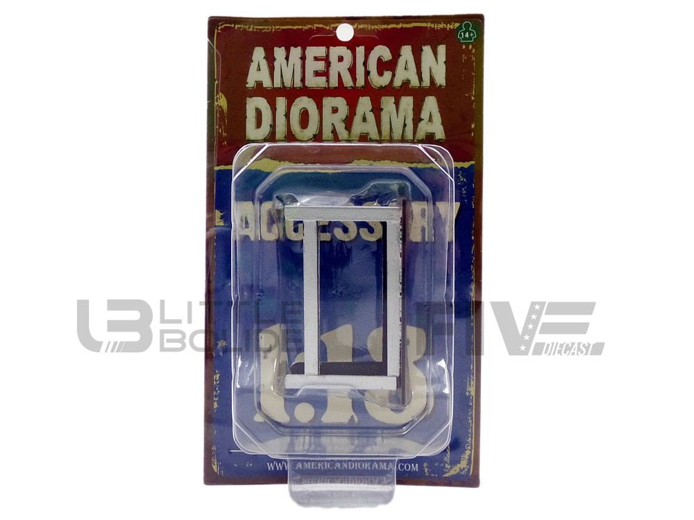 Picture of American Diorama 77519 Metal Work Bench for 1 isto 18 Diecast Model Car