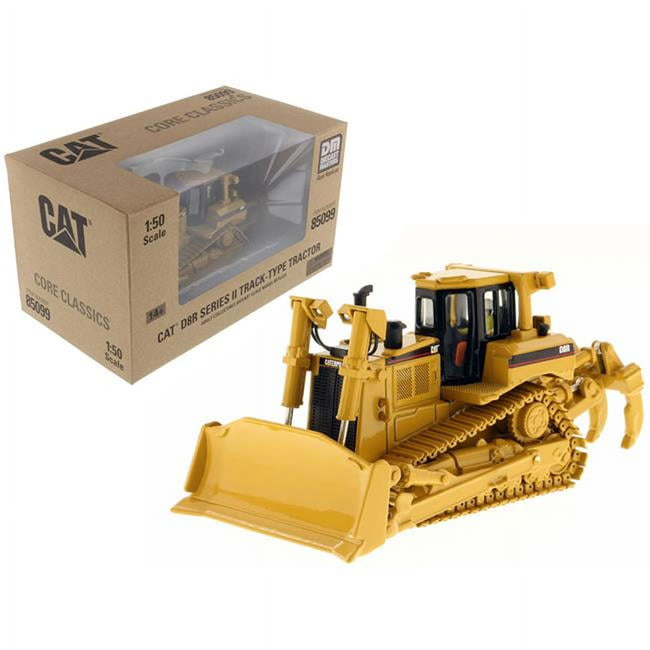 85099C 1 by 50 Scale Diecast Track Type for CAT Caterpillar D8R II Model