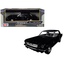 Picture of Motormax 73273bk 1 by 24 Diecast Scale for 1964 0.5 Ford Mustang Model Car&#44; Black