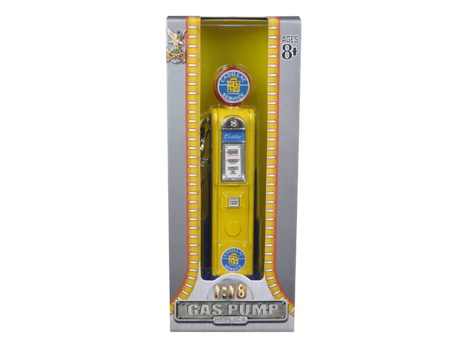 Gasoline Vintage Gas Pump Digital 1/18 Diecast Replica by Road Signature 98692