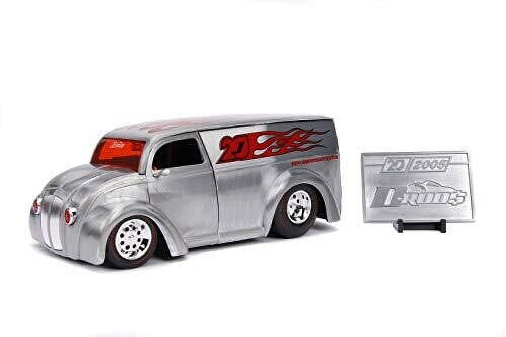 Jada  Div Cruizer Van Metal Raw D-Rods Jada 20th Anniversary 1 by 24 Diecast Model Car