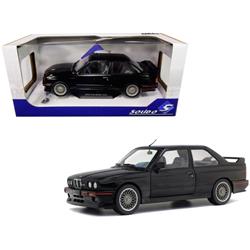 1990 BMW E30 Sport Evo Black 1 by 18 Diecast Model Car