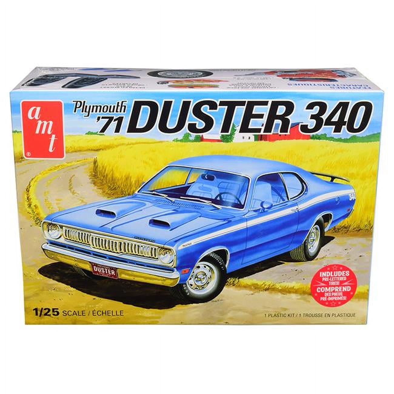 Picture of AMT AMT1118M Skill 2 Model Kit 1971 Plymouth Duster 340 1 by 25 Scale Model