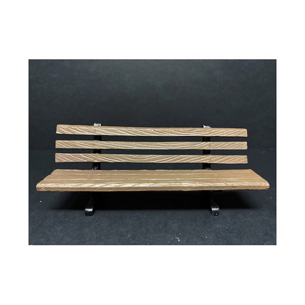 Picture of American Diorama 38436 Park Bench 2 Piece Accessory Set for 1 by 24 Scale Models