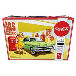 Picture of AMT AMT1146M Skill 3 Model Kit 1953 Ford Victoria Hardtop with Coca-Cola Vending Machine 1 by 25 Scale Model