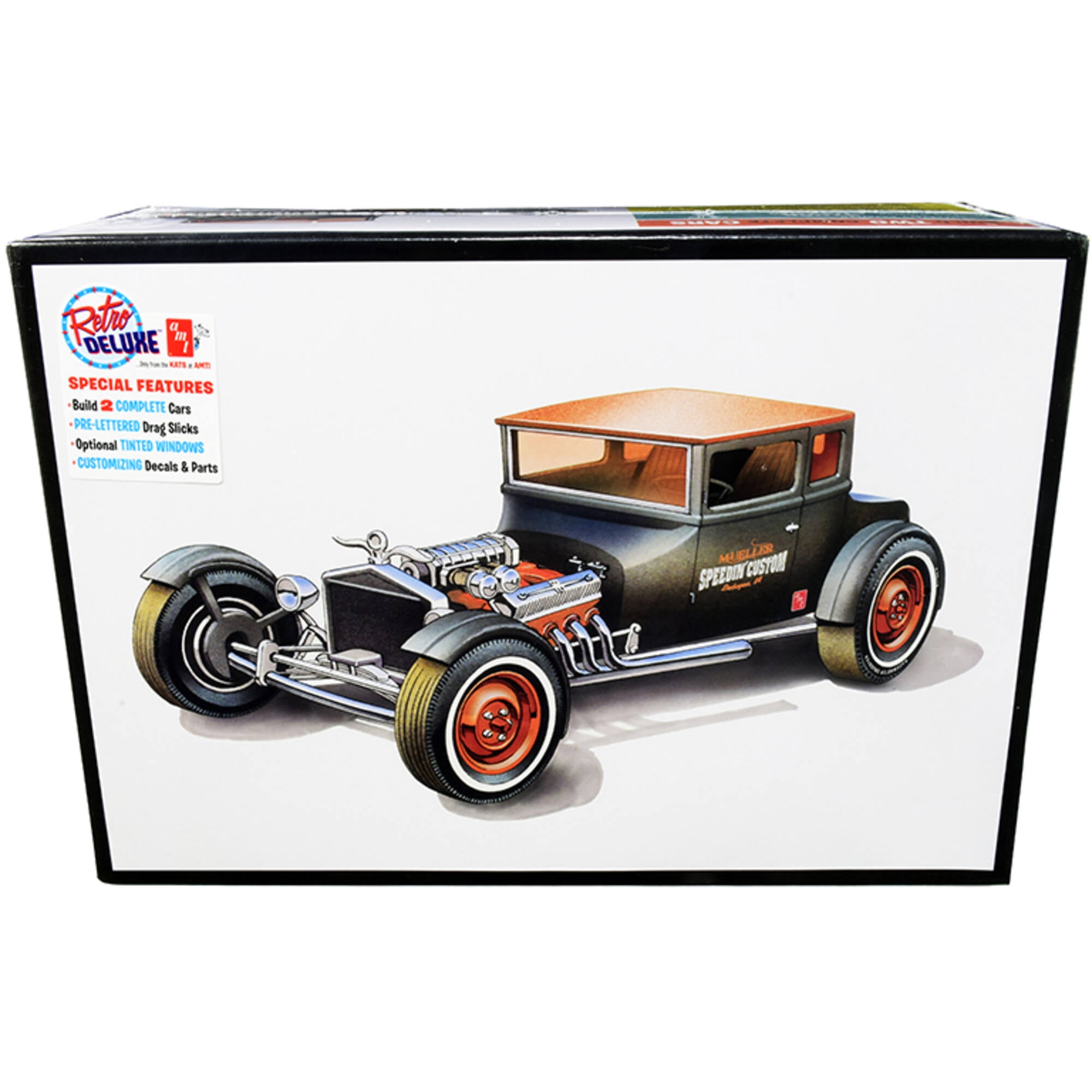 Picture of AMT AMT1167 Skill 2 Model Kit 1925 Ford Model T Chopped Set of 2 Pieces 1 by 25 Scale Model