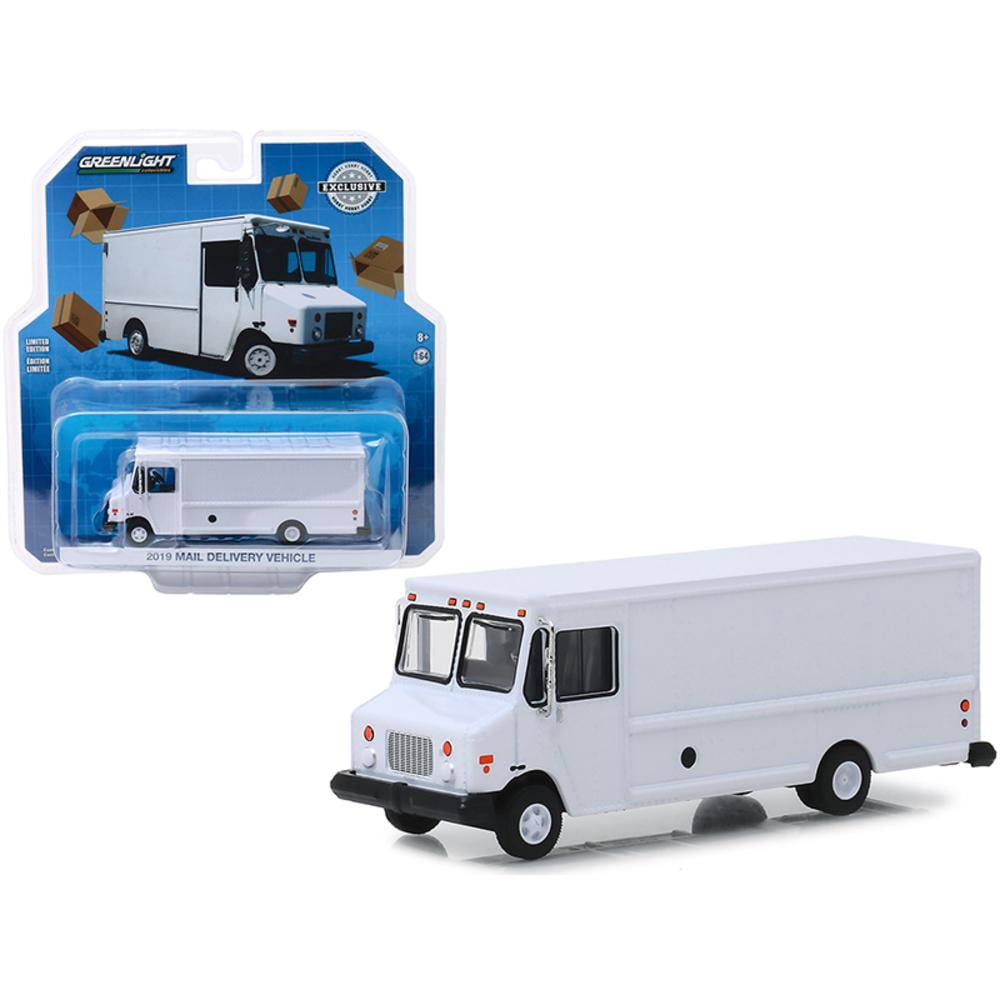 2019 Mail Delivery Vehicle White Hobby Exclusive 0.16 0.4 Diecast Model