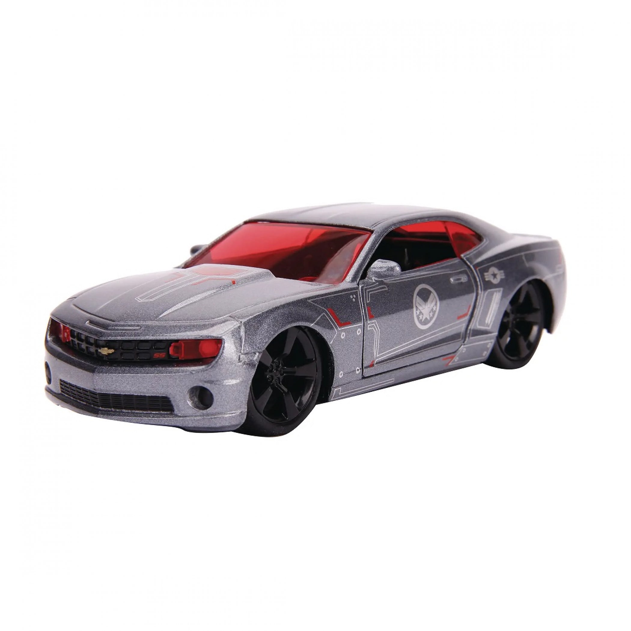 2010 Chevrolet Camaro Silver War Machine Avengers Marvel Series 1-32 Diecast Model Car