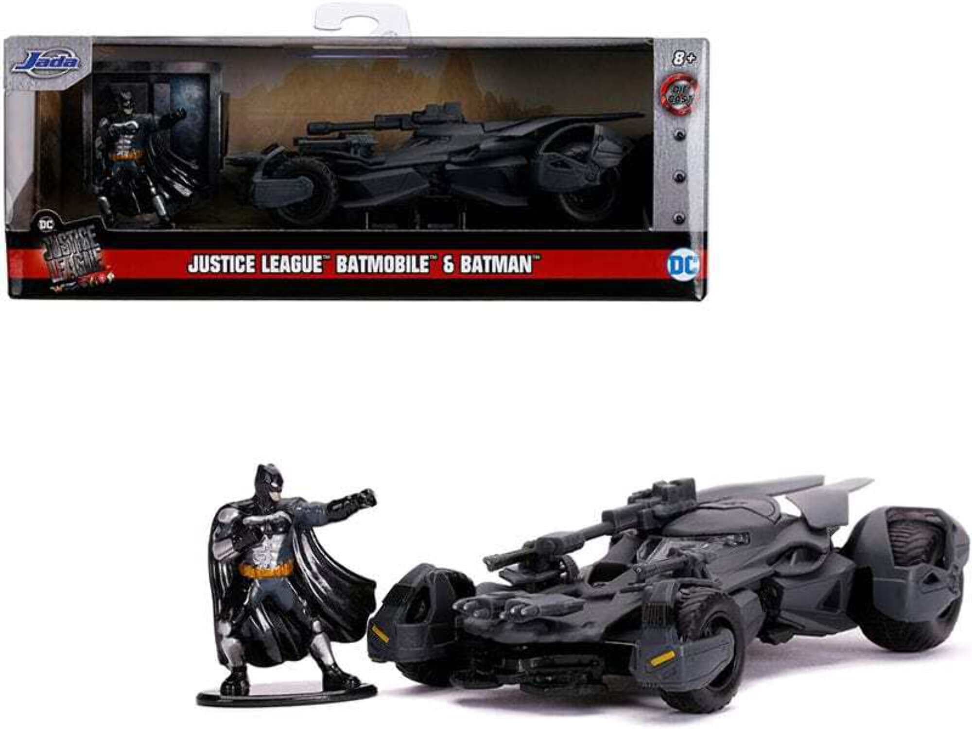 2017 Batmobile with Diecast Batman Figurine Justice League 2017 Movie DC Comics Hollywood Rides Series 1-32 Diecast Model Car -  Endless Games, EN3469189