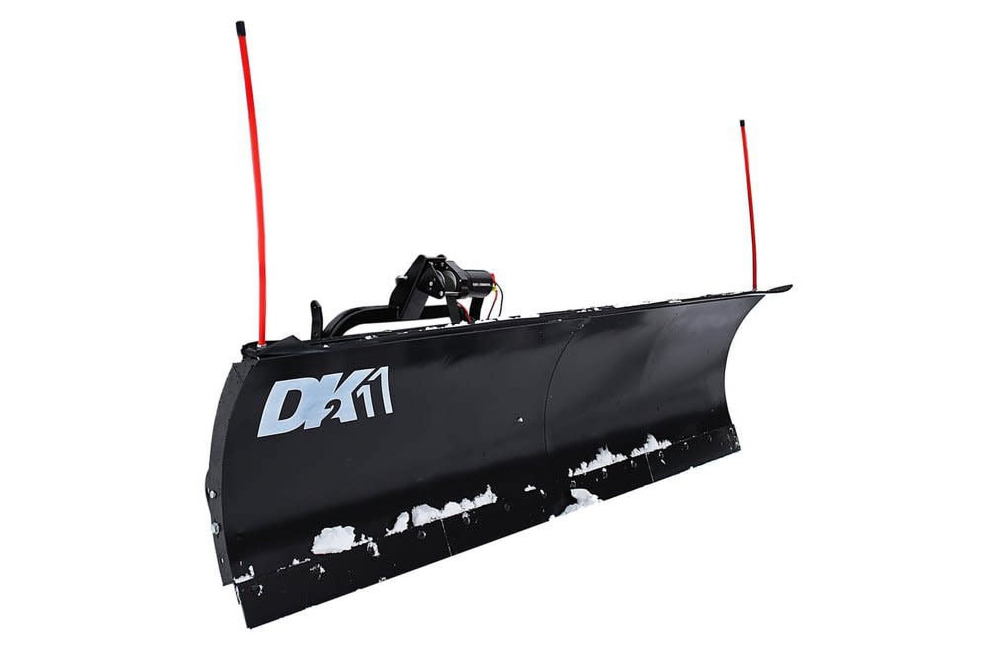 STOR8422 STORM II 84-Inch x 22-Inch Custom-Mounted Winch Driven Snowplow