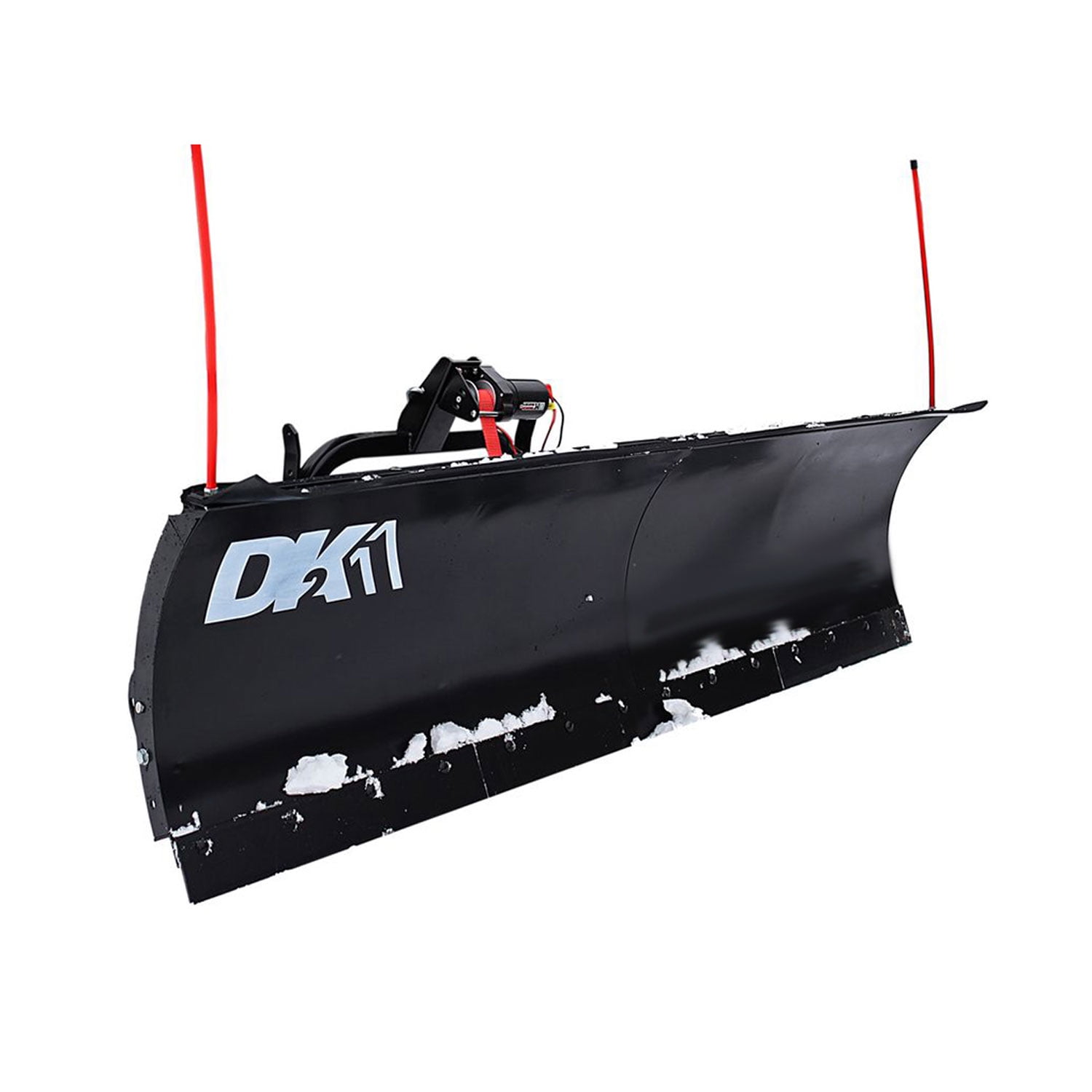AVAL8219 UNIVERSAL 82-Inch x 19-Inch Hitch-Mounted Winch Driven Snowplow