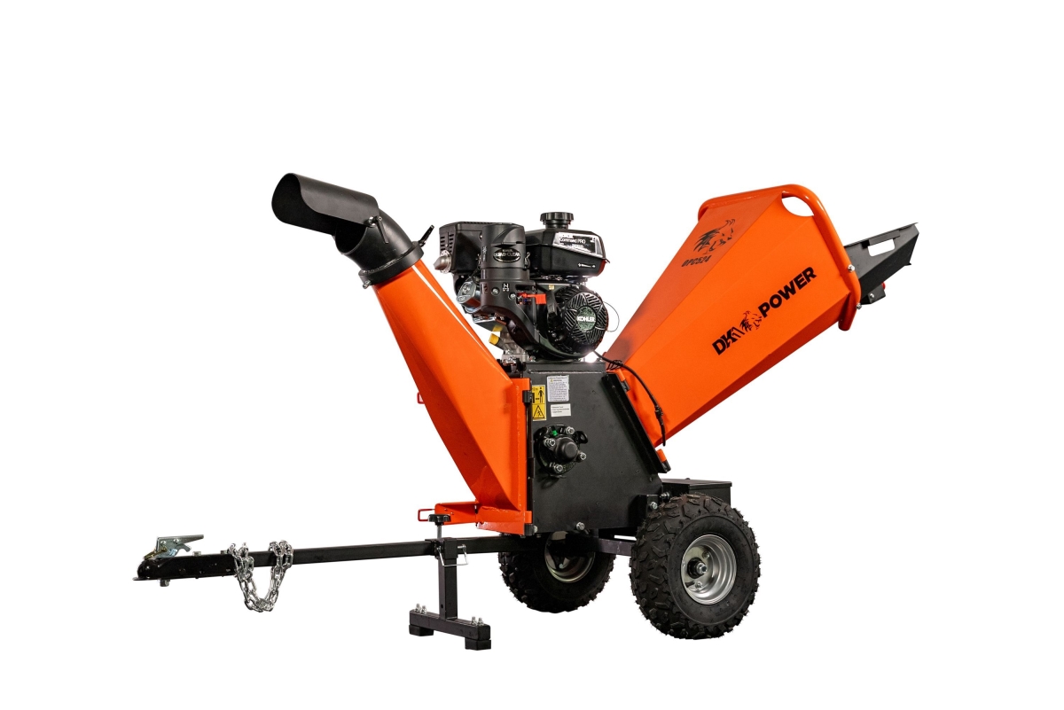 OPC524  POWER 4-Inch 7 HP 208 cc Kinetic Drum Chipper