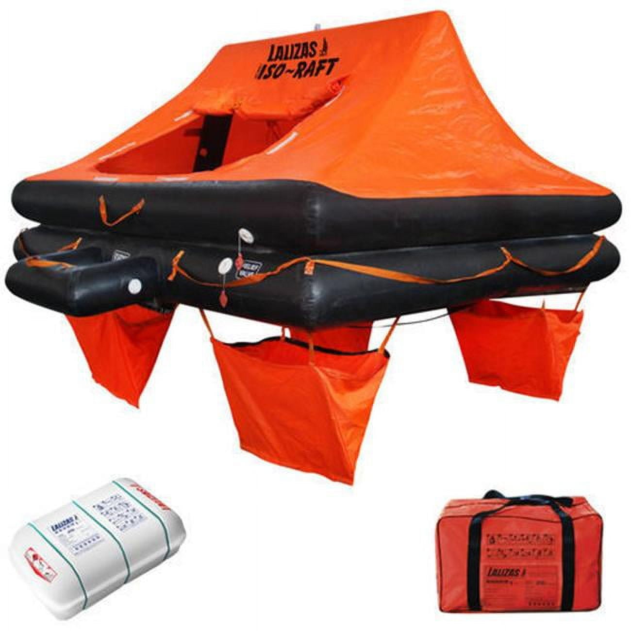 DUY6CCR 6 Person Liberty Recreational Offshore Raft with Liferaft in Container -  Datrex
