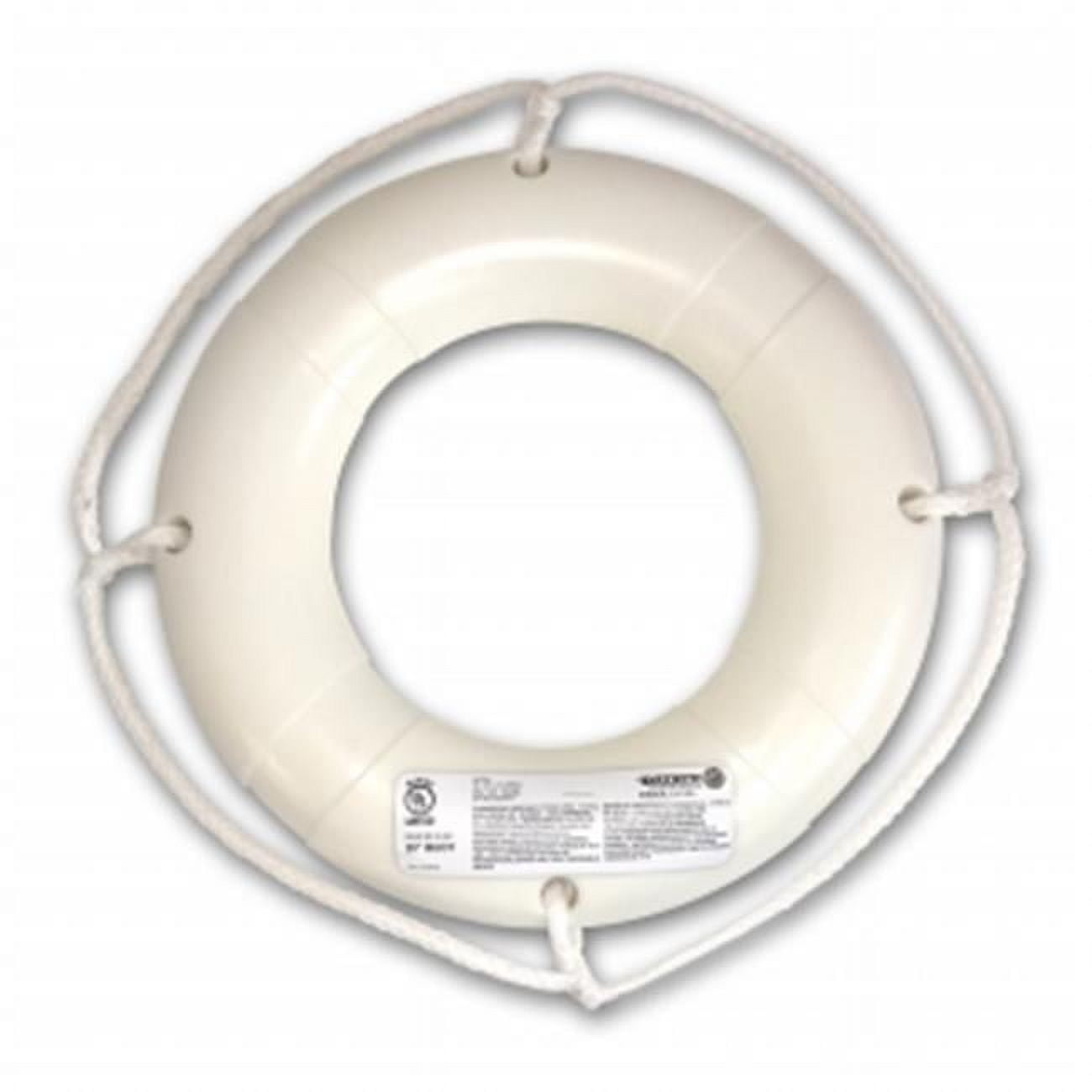 Picture of Datrex DX0200WD 20 in. No Tape Lifering, White - USCG