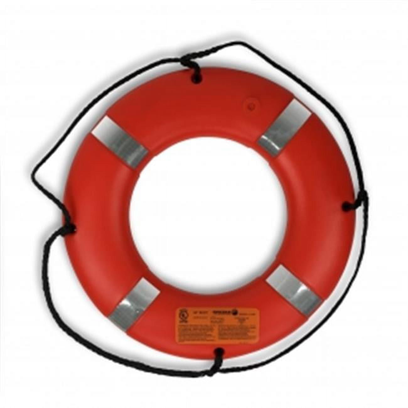 Picture of Datrex DX024RD 24 in. Lifering with Tape&#44; orange - USCG&#44; TC