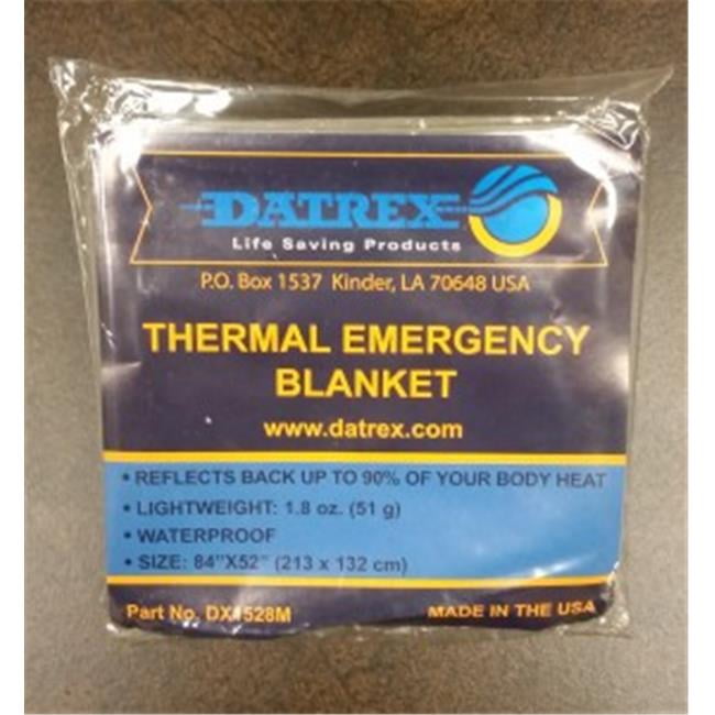 Picture of Datrex DX1528M Thermal Emergency Blanket - Pack of 5