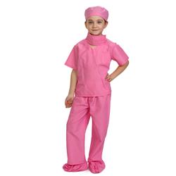 Picture of Dress Up America 874P-S Doctor Scrubs Toddler Costume for 4 to 6 Years Kids, Pink - Small