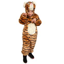 Striped Tiger Costume for 12 to 14 Years Kids, Large