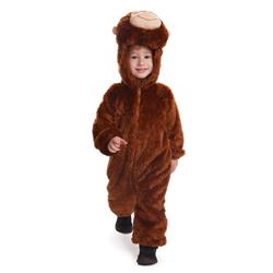 Plush Monkey Costume - Brown, Toddler 2