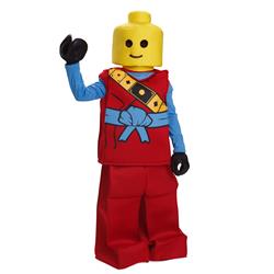 Toy Block Ninja Man Costume - Red Toddler 4