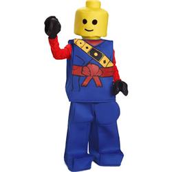 Toy Block Ninja Costume - Red - Size T2