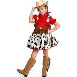 Picture of Dress Up America 882-L Cowgirl Halloween Costume, Large