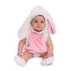 Picture of Dress Up America 858-0-6 Pink & White Cozy Rabbit Costume&#44; 0 - 6 Months