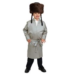 877-S Striped Yerushalmi Chasidic Bekitcha Costume, Small 4 - 6