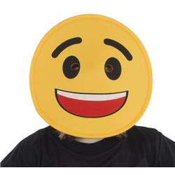 Picture of Dress Up America 993 Smiling Face Emoji Mask - Kids