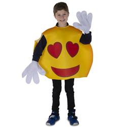 Picture of Dress Up America 1011 Kids Hearts Smiley Tunic & Gloves - One Size