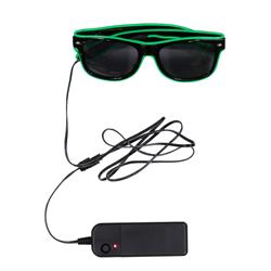 Picture of Dress Up America 1104-G Light Up LED Glasses&#44; Green