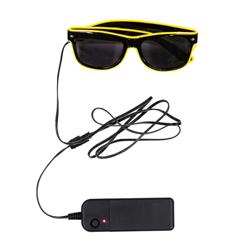 Picture of Dress Up America 1104-Y Light Up LED Glasses&#44; Yellow