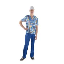 Adult Hawaiian 2 Piece Outfit - Medium