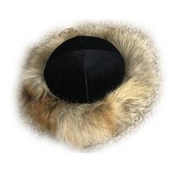 Mini Shtreimel Jewish Fur Hat, Multi Color