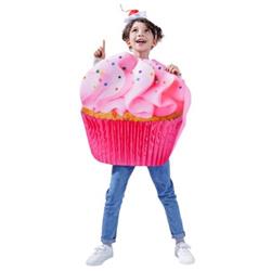 1051-M-L Boys Sugar Sweet Pink Cupcake Costume - Medium & Large
