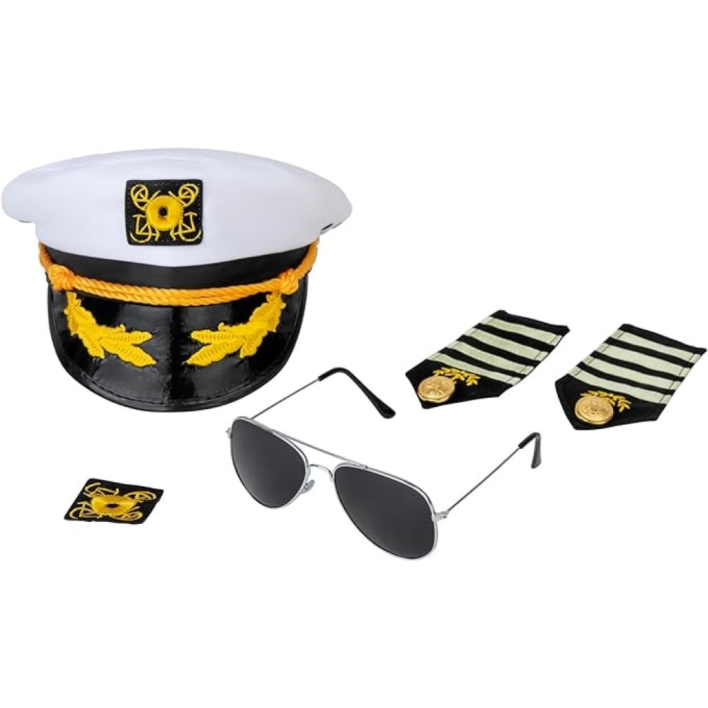 Picture of Dress Up America 1145 Captain Accessory Costume Set for Kids