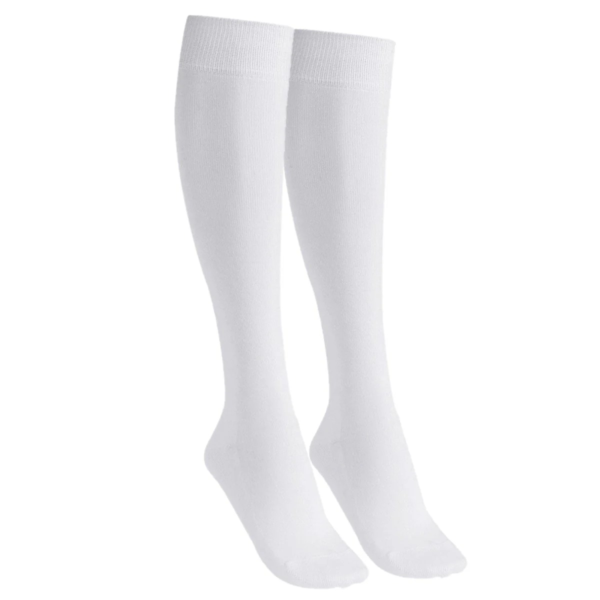 Kids Striped Cotton Socks - White - Size 12 - Comfortable Fit