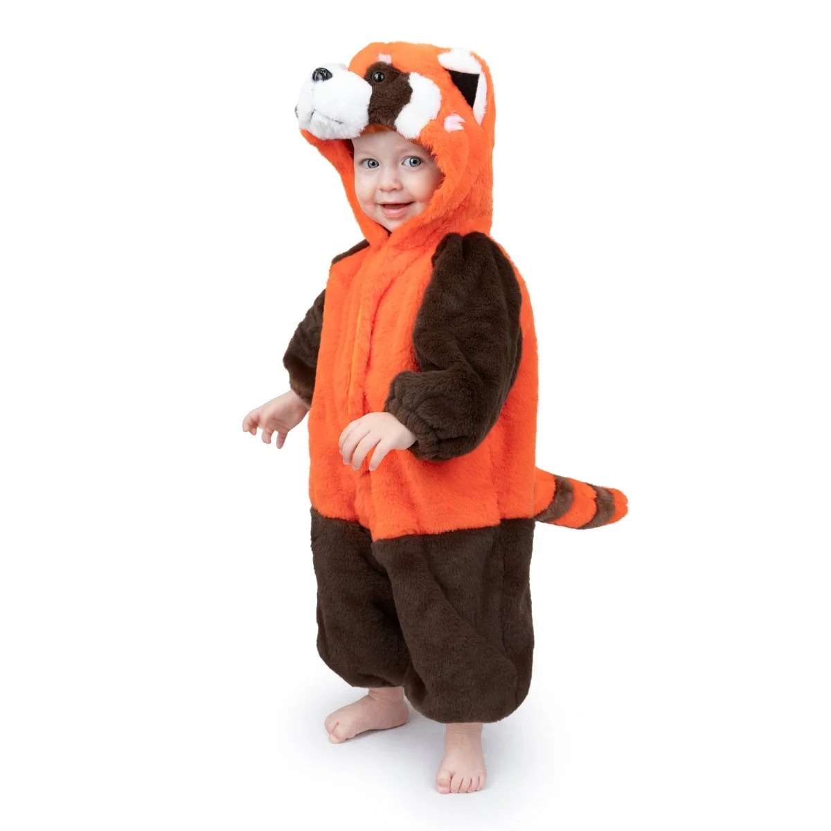1245-T4 4-Toddler Panda Costume - Red