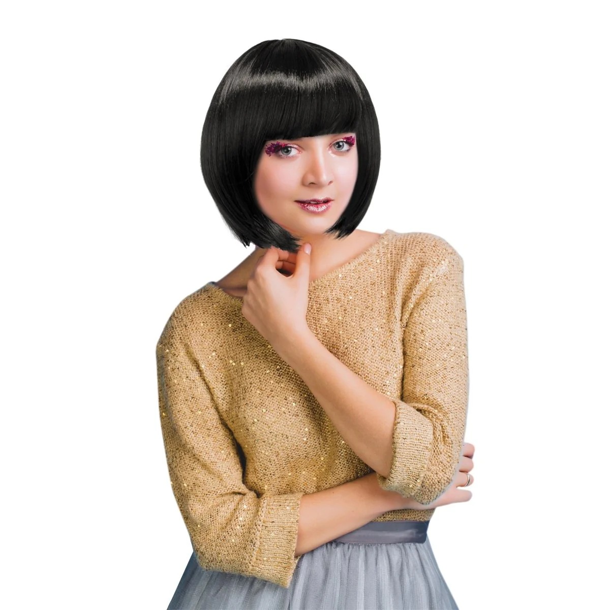 1181 Bob Wig for Women - Black