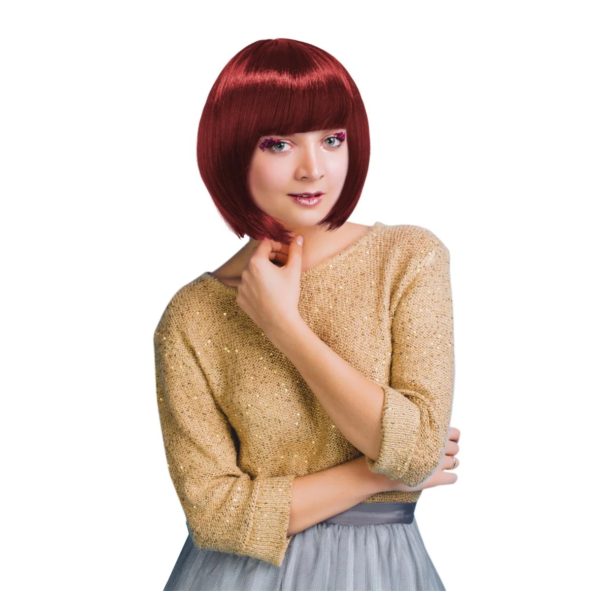 1184 Bob Wig for Women - Auburn