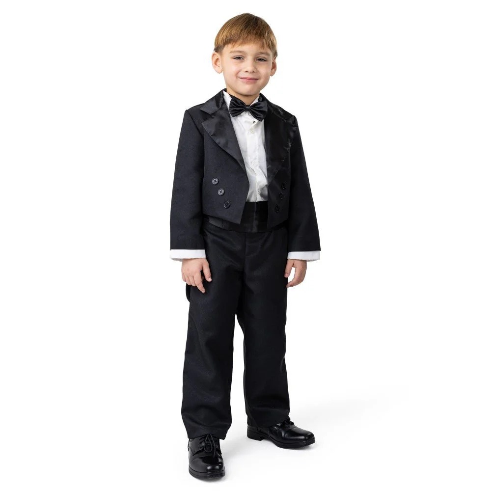 Picture of Dress Up America 1255-T2 2-Toddler Tuxedo Costume for Kids - Black