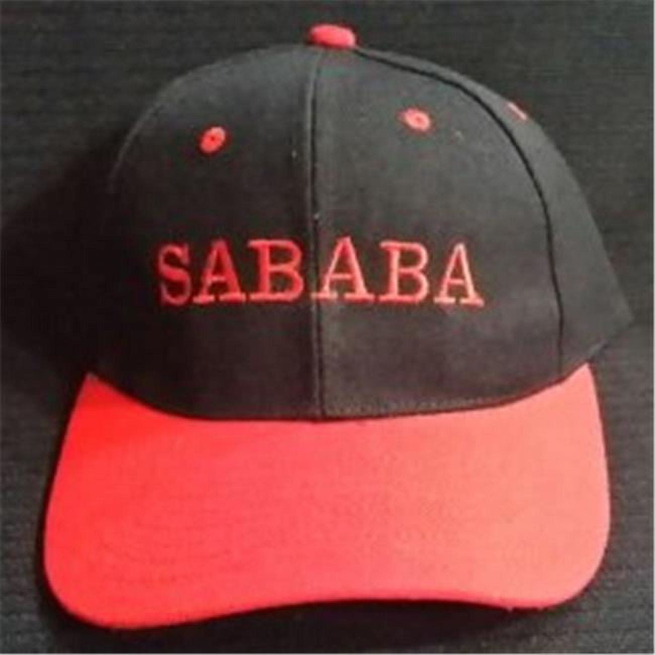 201SAB Sababa Hat, Black & Red