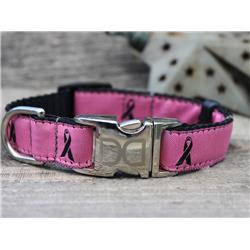 Picture of Breast Cancer Awareness Pink Dog Collar Teacup