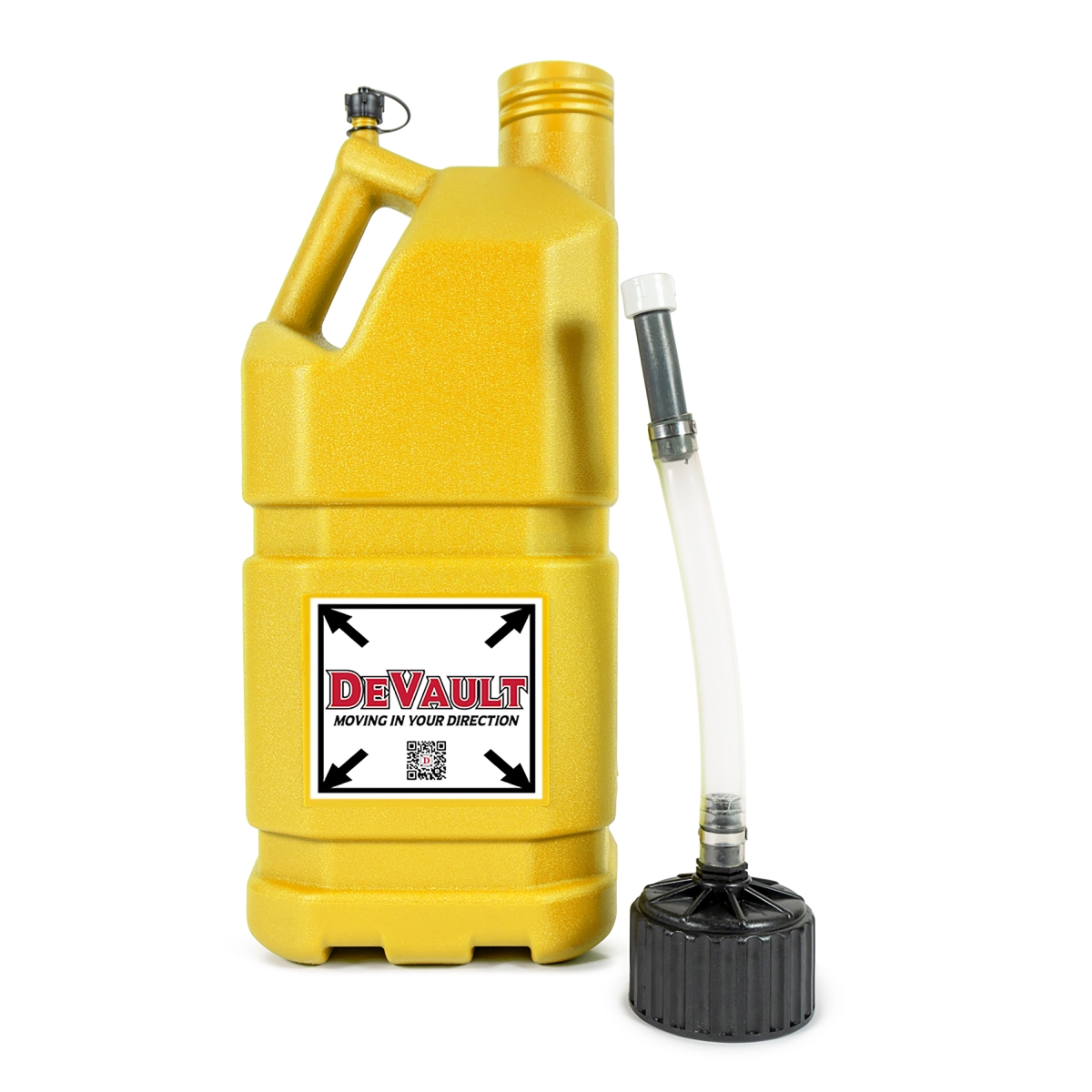 DeVault Enterprises Devault 5-Gallon Utility Jug, Yellow Made in USA | Camping World