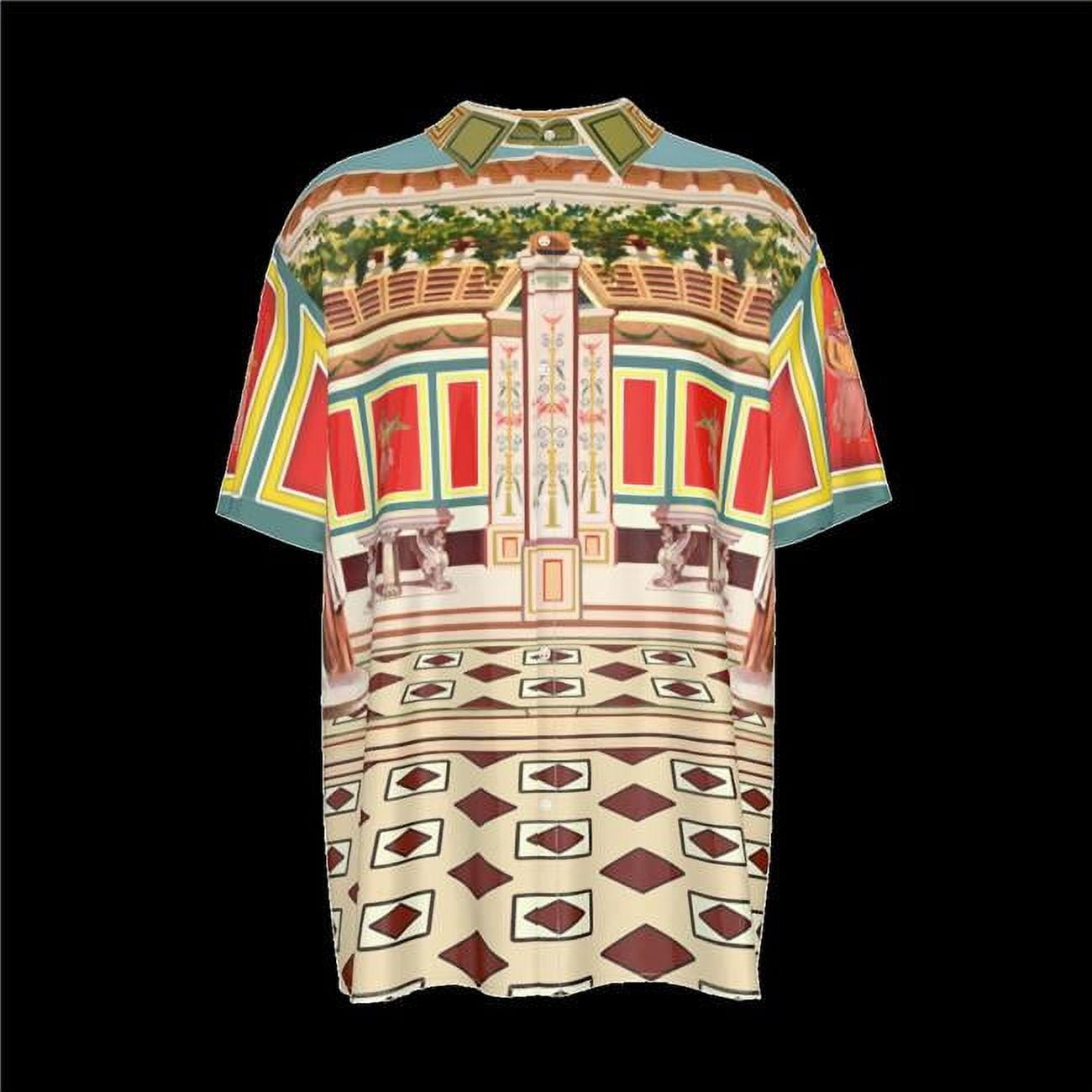 Cicis Campy Courtyard Short Sleeve Button Shirts - Extra Large