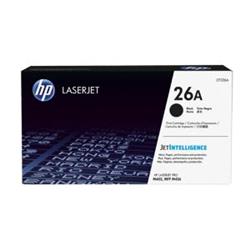 Hewlett Packard  Genuine OEM HP26A Black Toner Cartridge