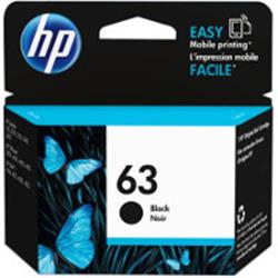 Hewlett Packard F6U62AN Genuine OEM HP63 Black Original Ink Toner Cartridge -  Hewlett-Packard